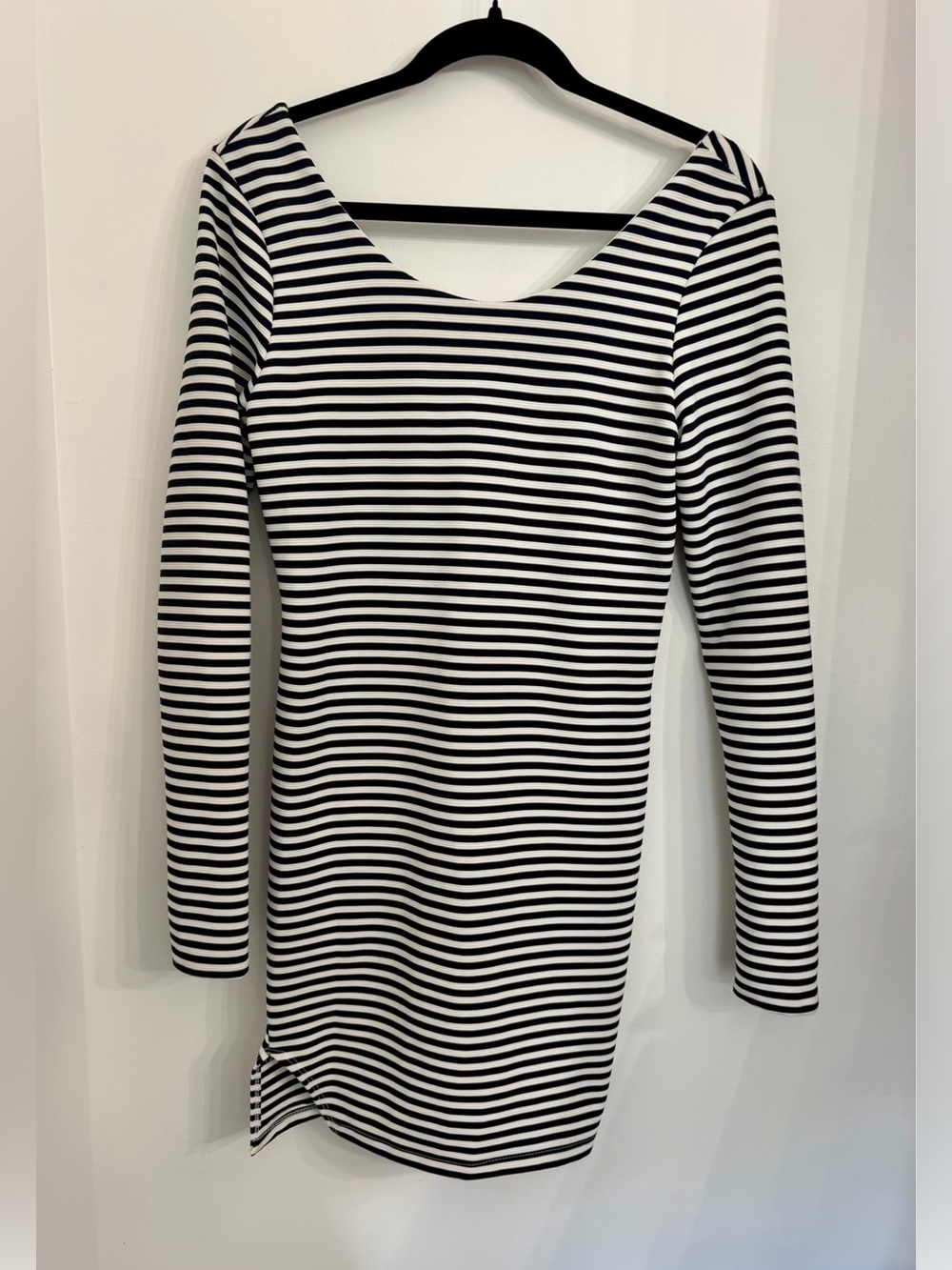 Trendy & Casual Harper Striped Dress-S
